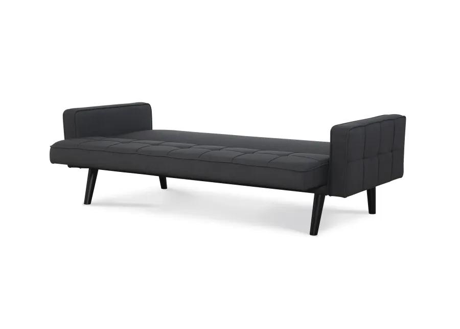 Sawyer Futon With Arms In Gray