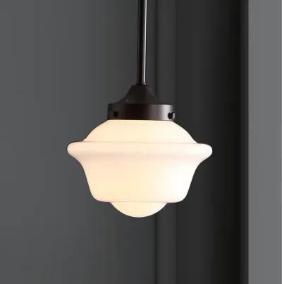 Kurtz Adjustable Drop Metal/Glass LED Pendant