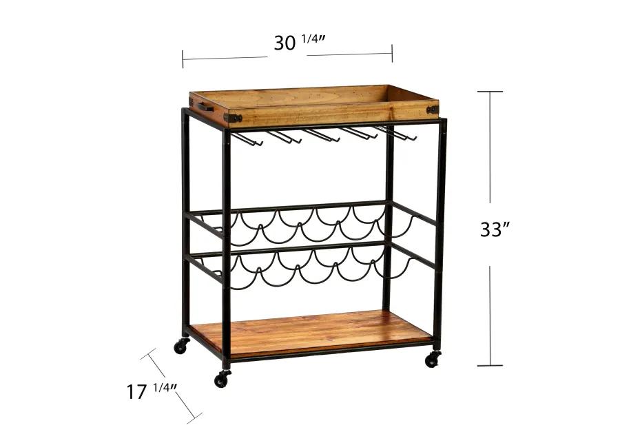 Boston Bar Cart