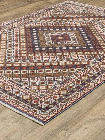 Hastings 5'3" x 7'6" Multi Rug