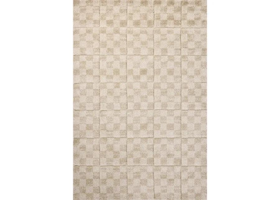 Silas SLA-01 Oatmeal / Sand 6''7" x 9''2" Rug by