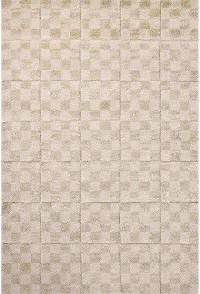 Silas SLA-01 Oatmeal / Sand 6''7" x 9''2" Rug by