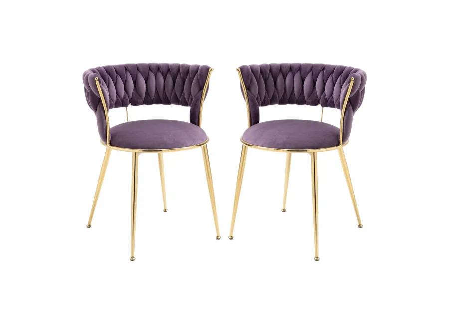 Leisure Dining Chairs With Set of 2