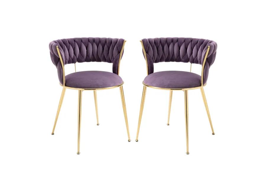 Leisure Dining Chairs With Set of 2