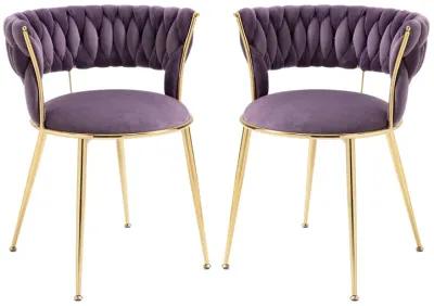 Leisure Dining Chairs With Set of 2