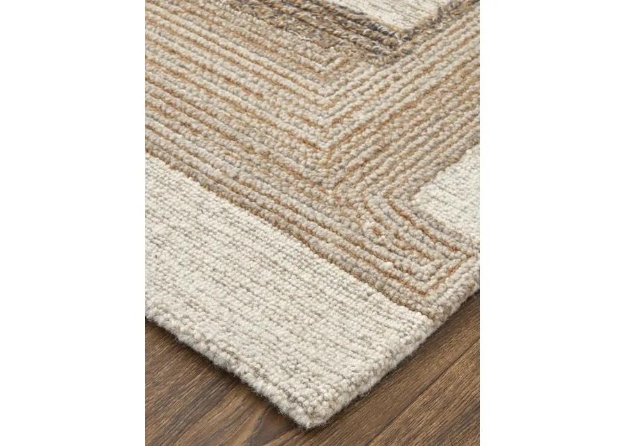 Pollock 8954F 5' x 8' Ivory/Brown/Tan Rug