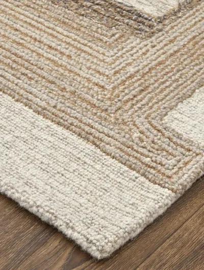 Pollock 8954F 5' x 8' Ivory/Brown/Tan Rug