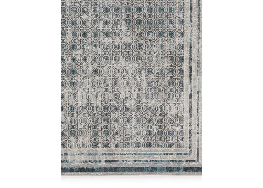 Nadine Allora Gray 2' x 6' Runner Rug