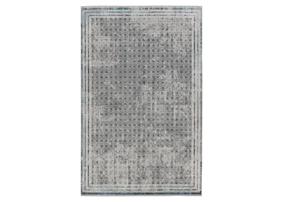 Nadine Allora Gray 2' x 6' Runner Rug