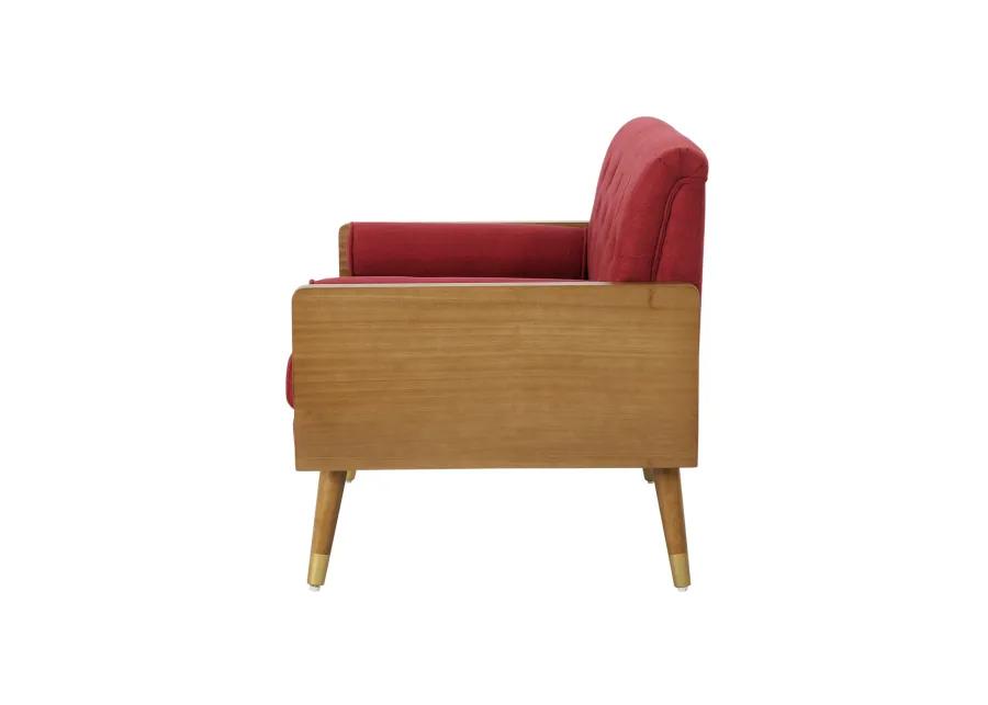 Merax Wooden Frame Soft Cushion Sofa Chair