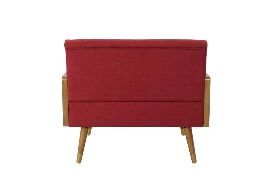 Merax Wooden Frame Soft Cushion Sofa Chair