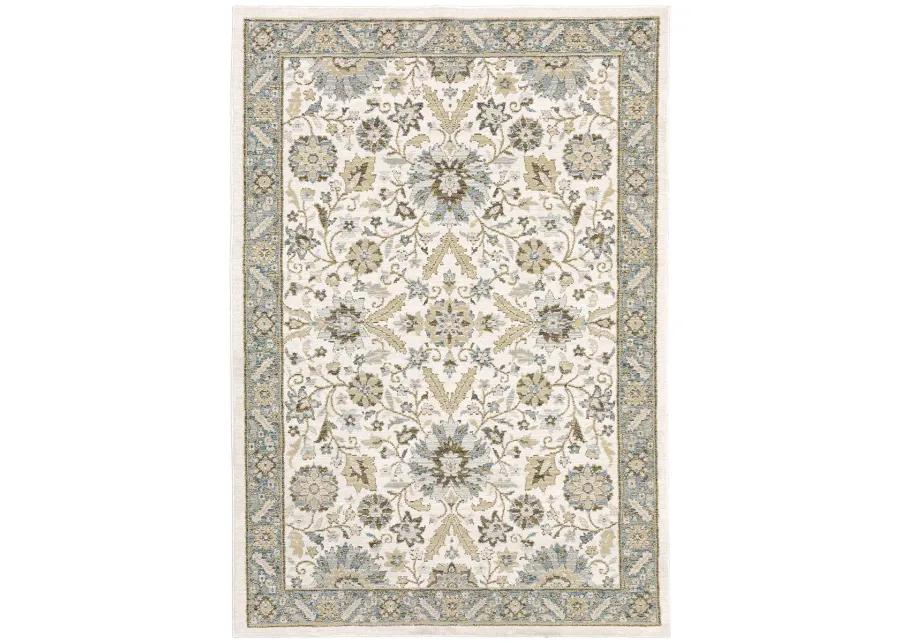 Andorra 6'7" x 9'6" Stone Rug