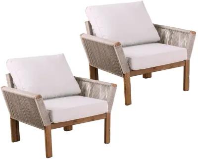 Savoy Pair Outdoor Chairs