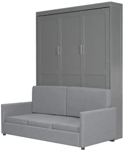 Merax Murphy Bed Cabinet Wall Bed with Cushion