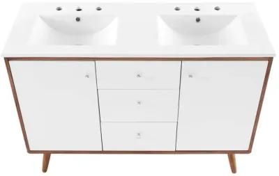 Transmit 48" Double Sink Bathroom Vanity