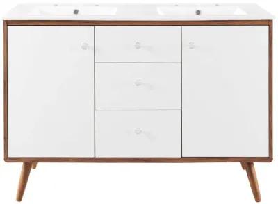 Transmit 48" Double Sink Bathroom Vanity