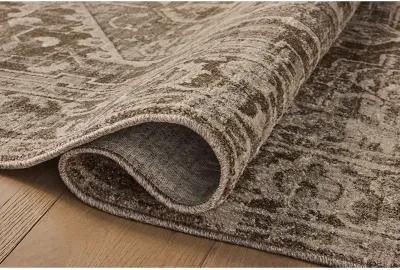 Mona Cocoa/Stone 3'7" x 5'7" Accent Rug by Magnolia Home by Joanna Gaines x Loloi