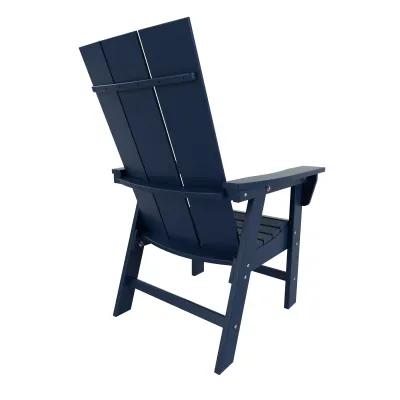 WestinTrends Outdoor Patio Modern Adirondack Dining Chair