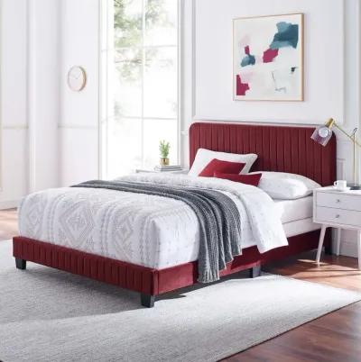 Modway - Celine Channel Tufted Performance Velvet Twin Bed