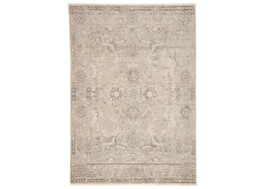 Vienne Baptiste Gray 2'6" x 12' Runner Rug