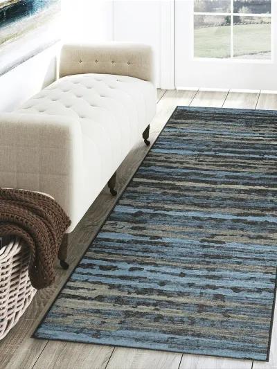 Brisbane BR4 Teal 2'3" x 7'6" Rug