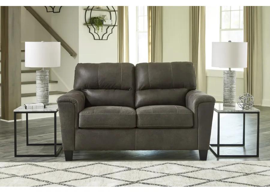 Navi Smoke Loveseat