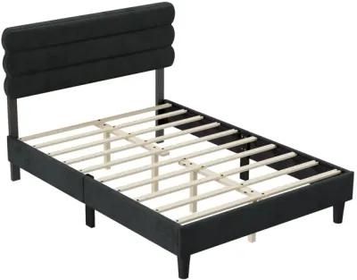 Sturdy Queen Platform Bed, No Box Spring Required