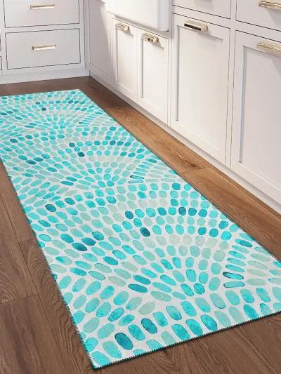 Seabreeze SZ7 Teal 2'3" x 7'6" Rug