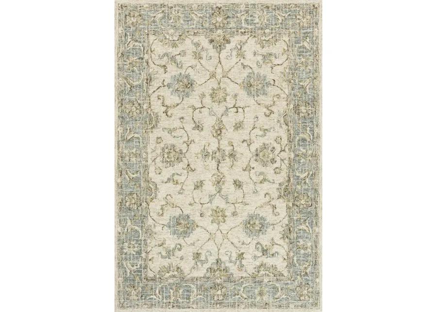 Julian JI06 Ivory/Spa 5' x 7'6" Rug