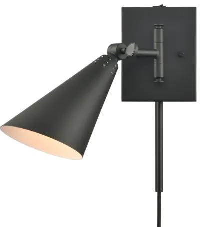 Whitmire 10.25'' High 1-Light Black Sconce