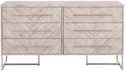 Mosaic 6-Drawer Double Dresser