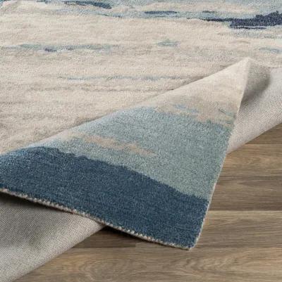 Kavita KVT-2306 6' Round Blue Rug