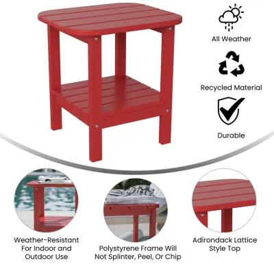 Plastic Adirondack Tables