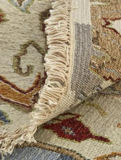 Leylan 0563F 9'6" x 13'6" Tan/Ivory/Orange Rug