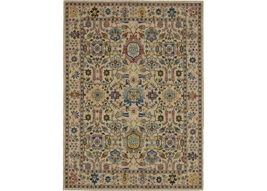 Pandora Enmity Dark Beige 5' 3" X 7' 10" Rug