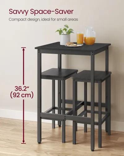 Modern High Top Bar Table with Sleek Design and Durable Finish