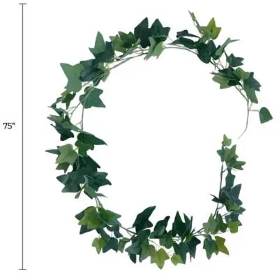 20 Pieces x Lifelike Ivy Garland 75 Inches