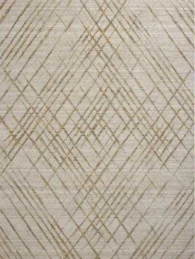 Wade WAE-04 Beige / Gold 2''3" x 3''10" Rug by Loloi II