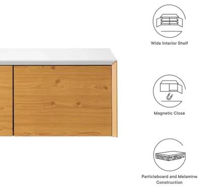 Kinetic Wall-Mount Office Storage Cabinet