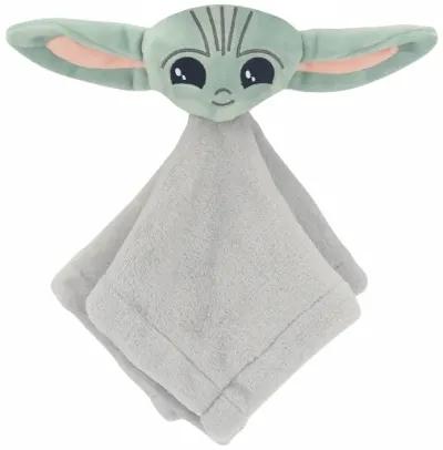 Lambs & Ivy Star Wars The Child/Baby Yoda Security Blanket/Door Pillow Gift Set