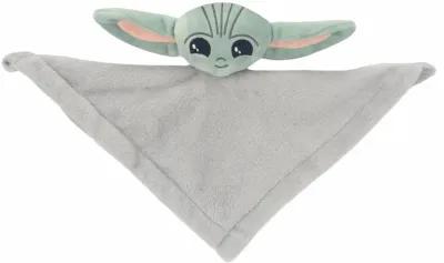 Lambs & Ivy Star Wars The Child/Baby Yoda Security Blanket/Door Pillow Gift Set