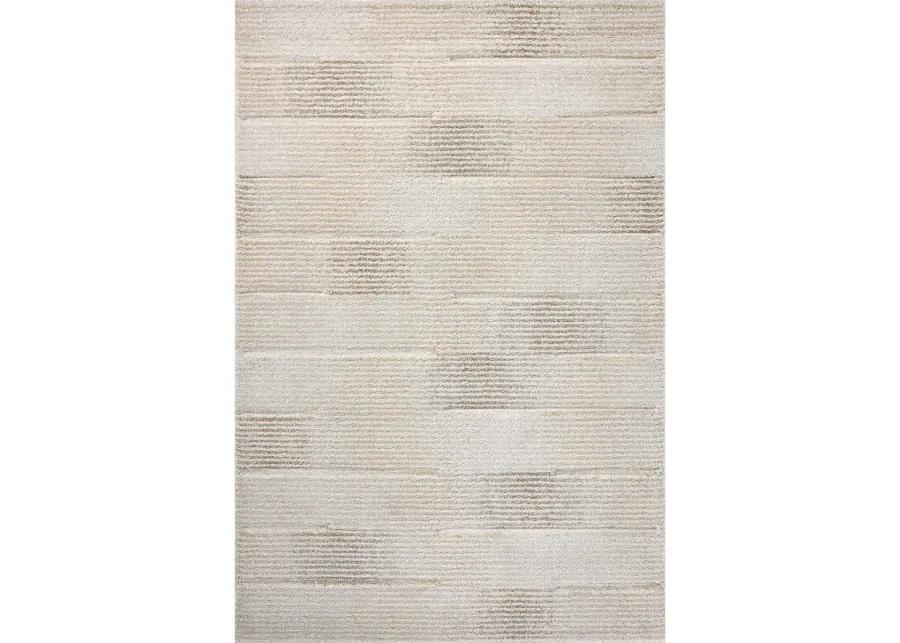 Silas SLA-02 Fog / Natural 2''7" x 8''0" Rug by