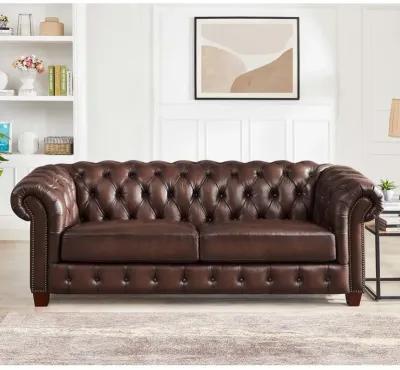 Versailles Top Grain Leather Sofa