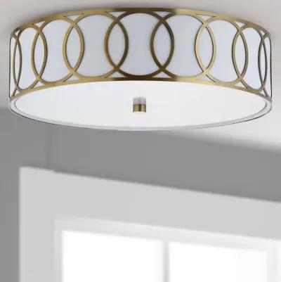 Aria Metal LED Flush Mount