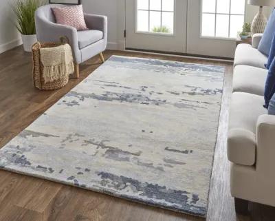 Everley 8647F Blue/Gray/Ivory 8' x 10' Rug