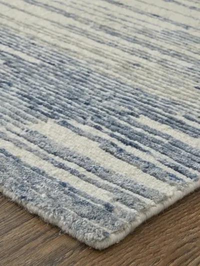 Brighton 69CHF 5'6" x 8'6" Ivory/Blue/Silver Rug