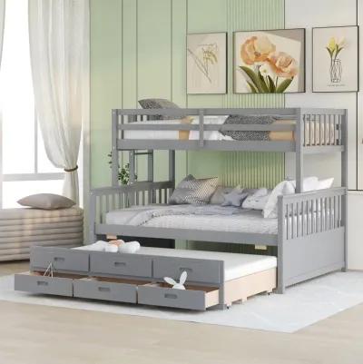 Merax Separable Bunk Bed with Storage Drawers