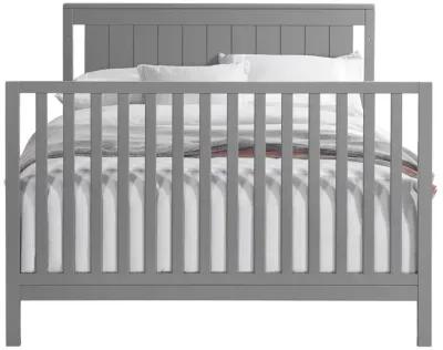 Oxford Baby Lazio 4 In 1 Convertible Crib Dove Gray