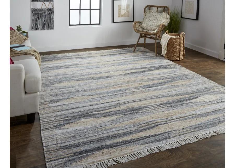 Beckett 0815F Gray/Tan/Silver 8' x 10' Rug