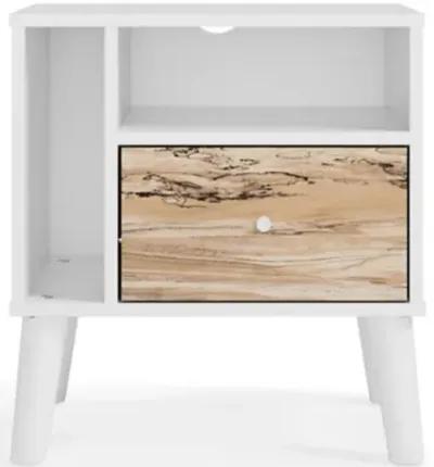 Piperton 24" Nightstand in White